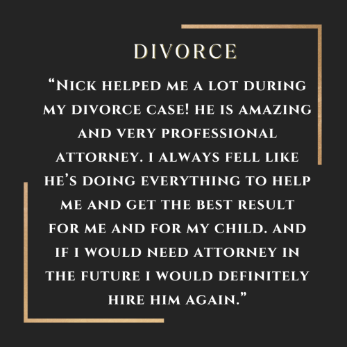 Nick Cacciatore Divorce Review__