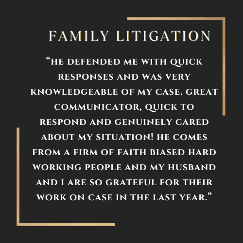 Nick Cacciatore Family Litigation Review